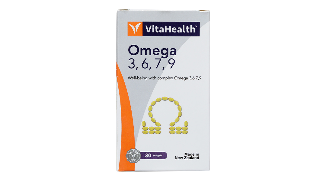 VitaHealth Omega 3,6,7,9 bổ mắt, ngừa xơ vữa động mạch