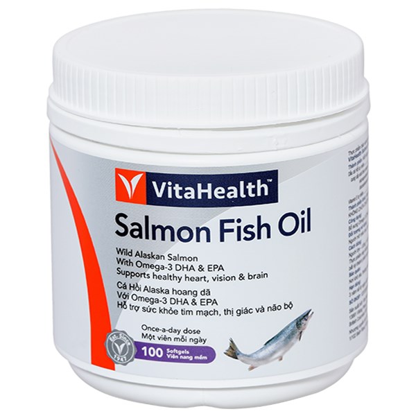 Vitahealth Salmon Fish Oil Hộp 100v