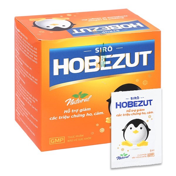 Siro HoBezut hỗ trợ giảm ho, bổ phổi