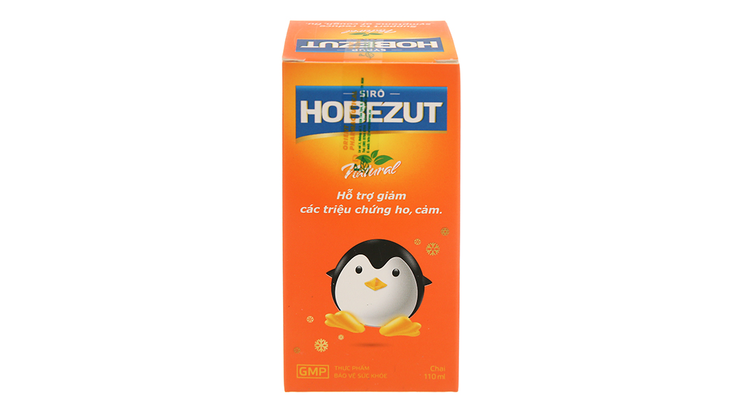 Siro HoBezut hỗ trợ giảm ho, bổ phổi