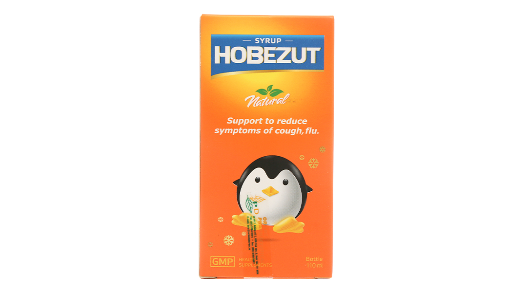 Siro HoBezut hỗ trợ giảm ho, bổ phổi