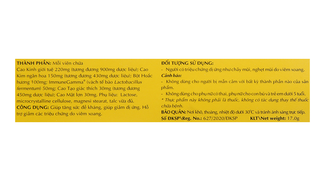 Xoang Bách Phục hỗ trợ giảm triệu chứng viêm xoang