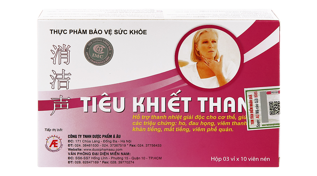 Tiêu Khiết Thanh hỗ trợ giảm viêm đường hô hấp
