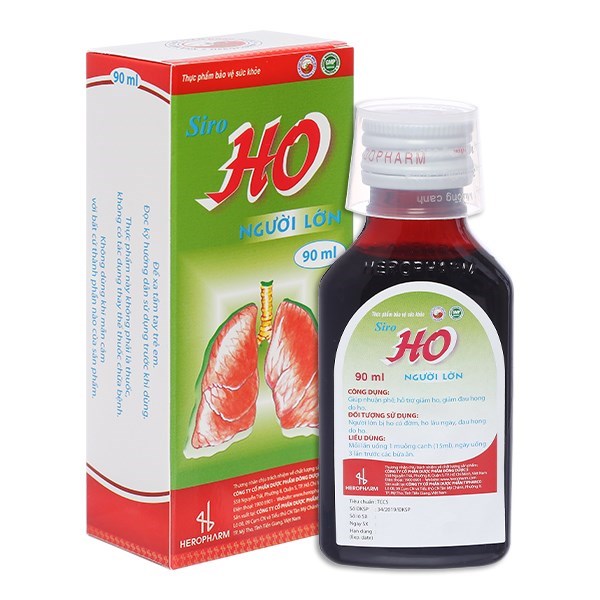 Thực phẩm bảo vệ sức khỏe Siro Ho Người Lớn