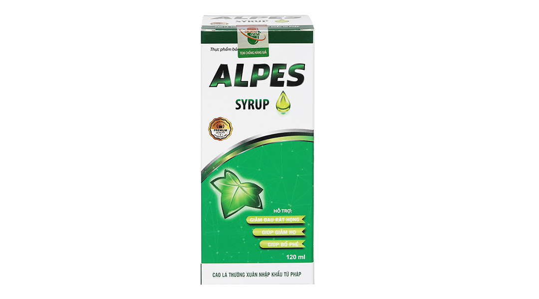Siro Cali USA Alpes hỗ trợ giảm ho, bổ phổi