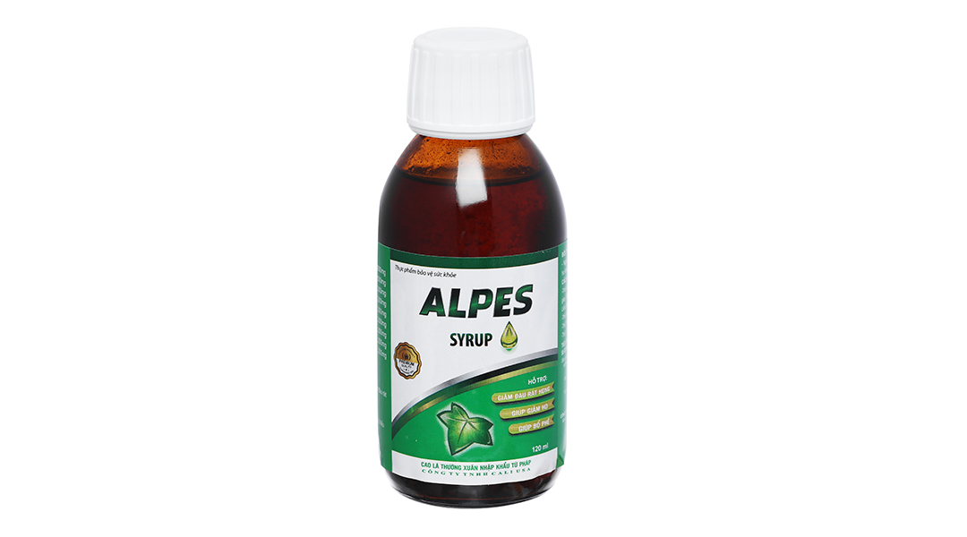 Siro Cali USA Alpes hỗ trợ giảm ho, bổ phổi