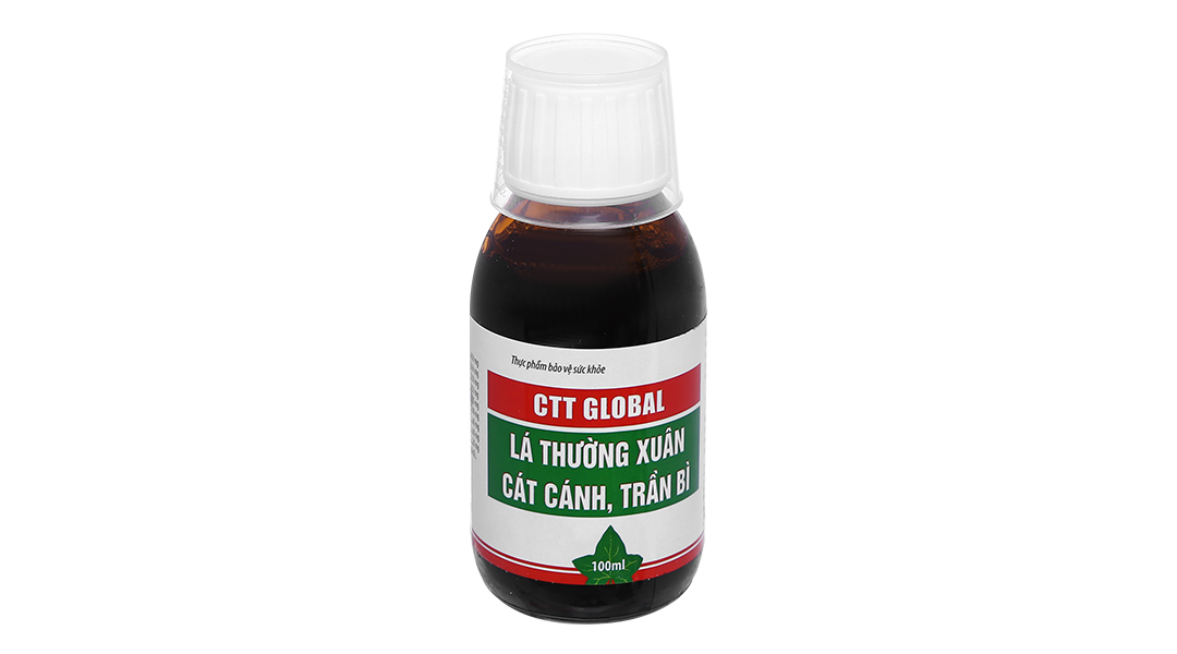 Siro CTT Global hỗ trợ giảm ho, bổ phổi