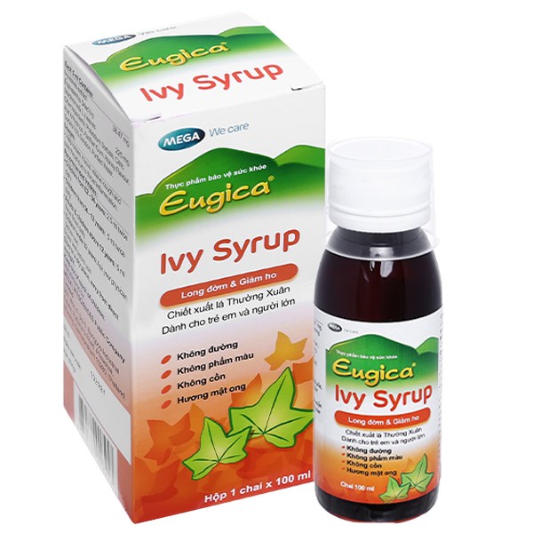 Siro thảo dược Eugica Ivy Syrup chai 100ml