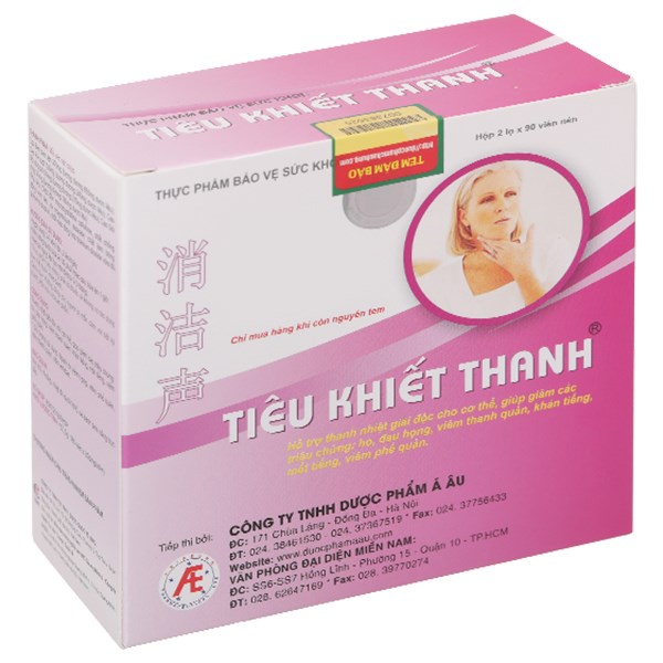 Thực phẩm bảo vệ sức khỏe Tiêu Khiết Thanh