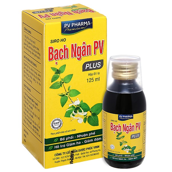 Bạch Ngân Pv Plus Ch/125Ml