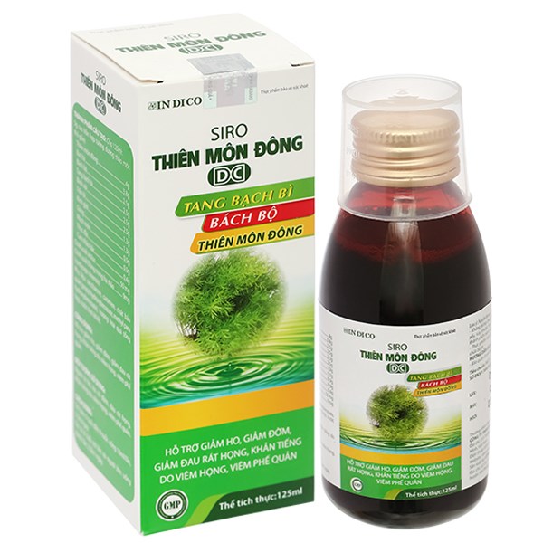 Siro Thiên Môn Đông Indico chai 125ml