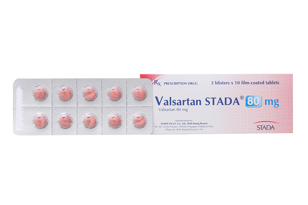 Thuốc Valsartan Stada 80mg hộp 30 viên-Nhà thuốc An Khang