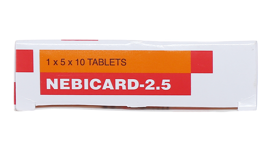 Nebicard-2.5 trị tăng huyết áp