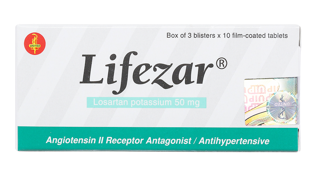 Lifezar 50mg trị tăng huyết áp