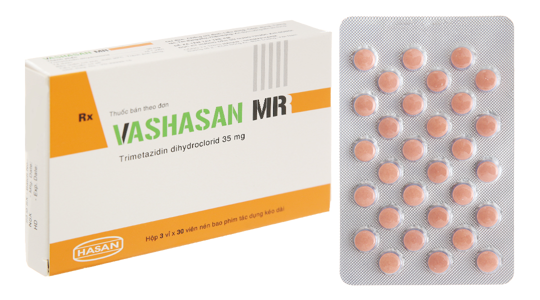 Vashasan MR 35mg trị đau thắt ngực