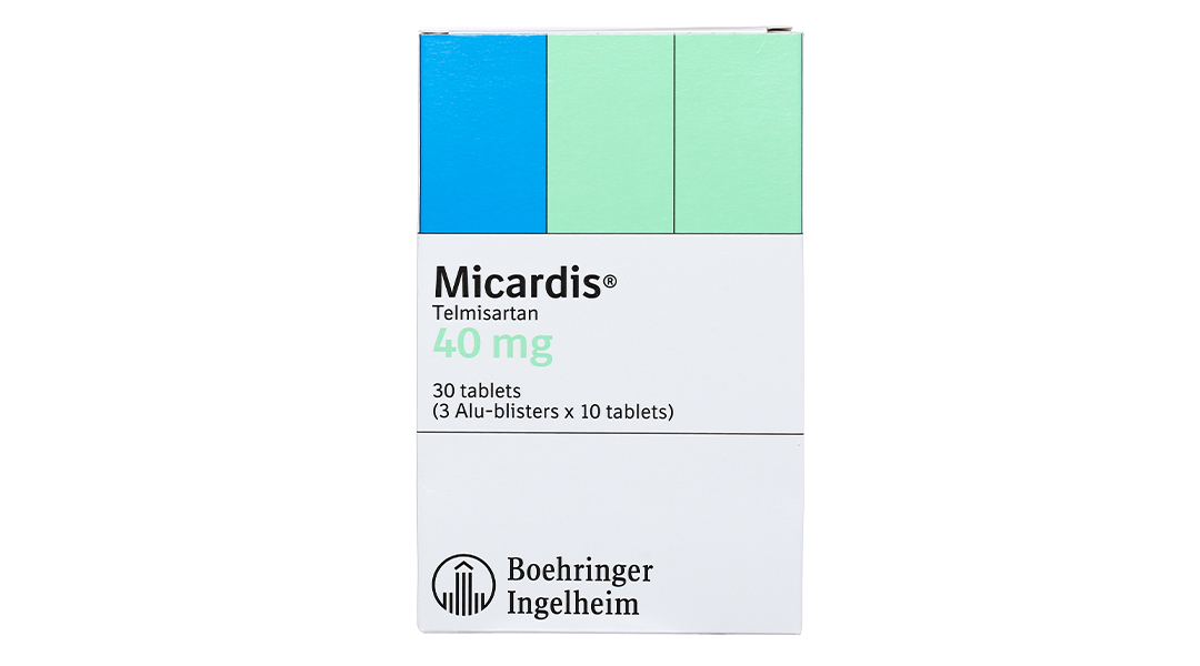 Tìm hiểu thuốc huyết áp micardis 40mg - Thông tin và liều dùng