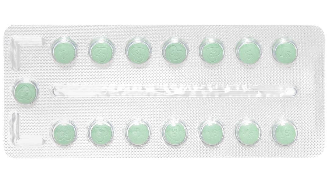 Losartan Stada 50mg trị tăng huyết áp (2 vỉ x 15 viên)