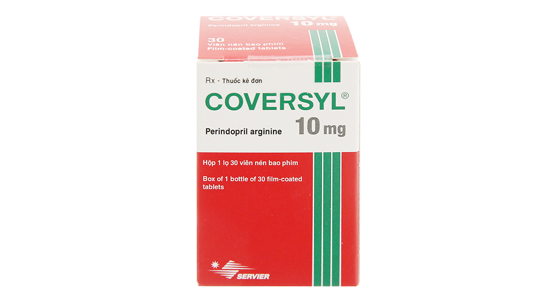 Coversyl 10mg trị tăng huyết áp, mạch vành