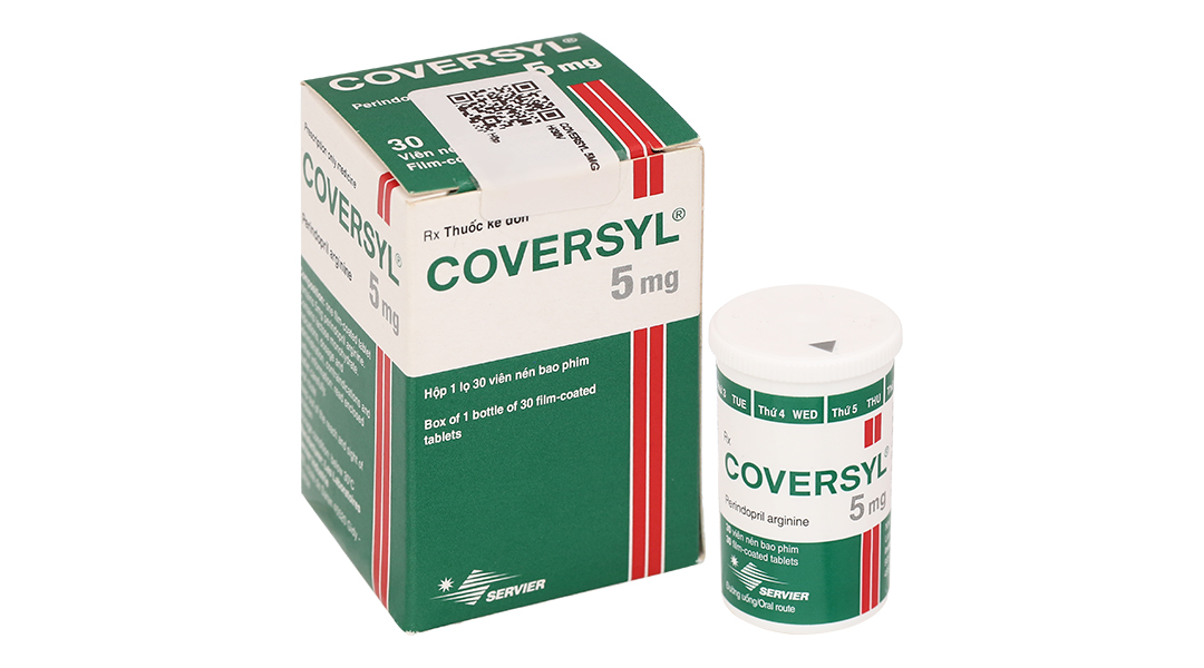 Thuốc hạ huyết áp Coversyl 5mg có tác dụng phụ gì?