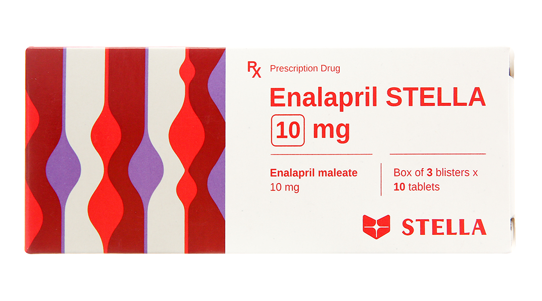Thuốc enalapril 10mg được sử dụng để điều trị những trường hợp nào?
