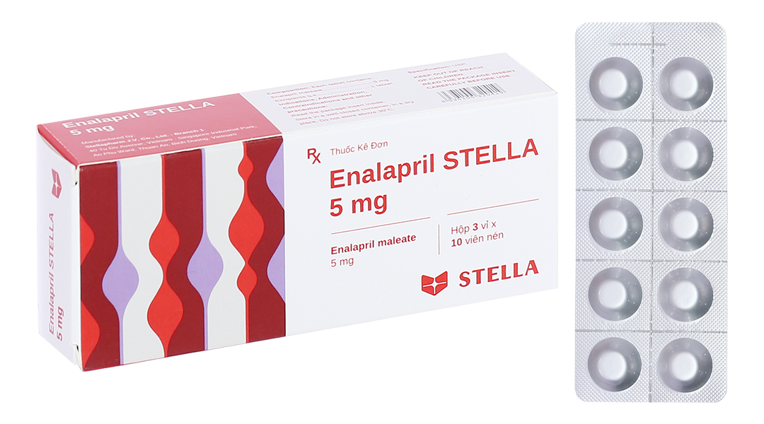 Liều dùng và cách dùng Enalapril Stella 5mg