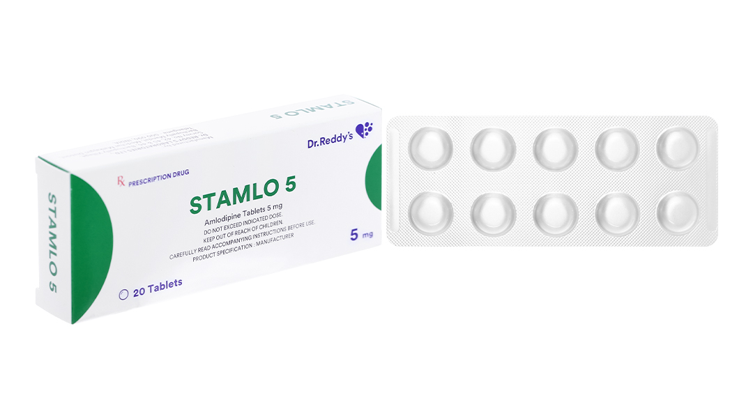 Stamlo 5 trị tăng huyết áp