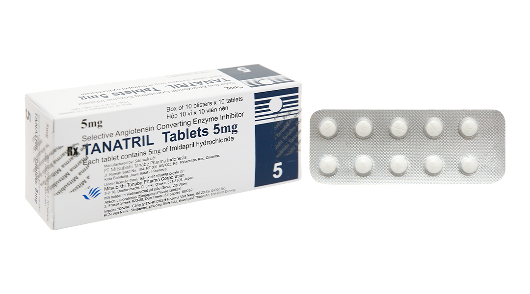 Review từ người dùng về Tanatril Tablets 5mg