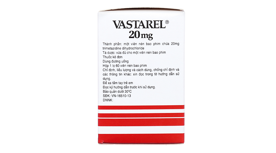 Tác dụng và liều lượng thuốc Vastarel 20mg là gì?