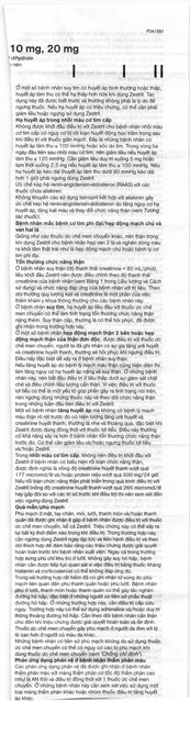 Zestril 10mg trị tăng huyết áp, suy tim