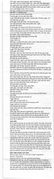 Zestril 10mg trị tăng huyết áp, suy tim