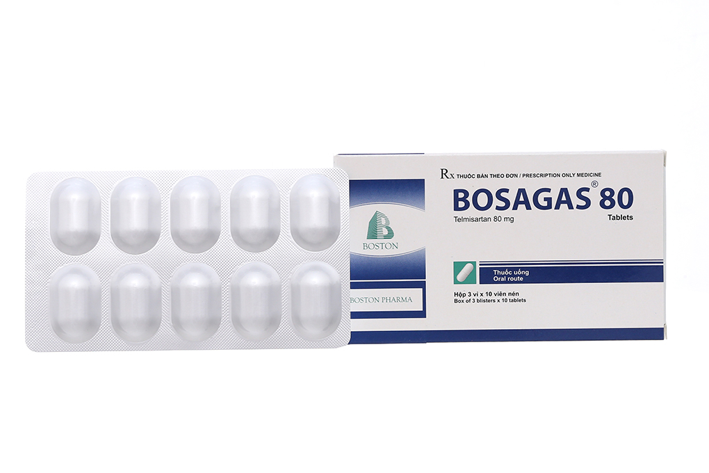 Thuốc tim mạch Bosagas 80 80mg công dụng và cách dùng