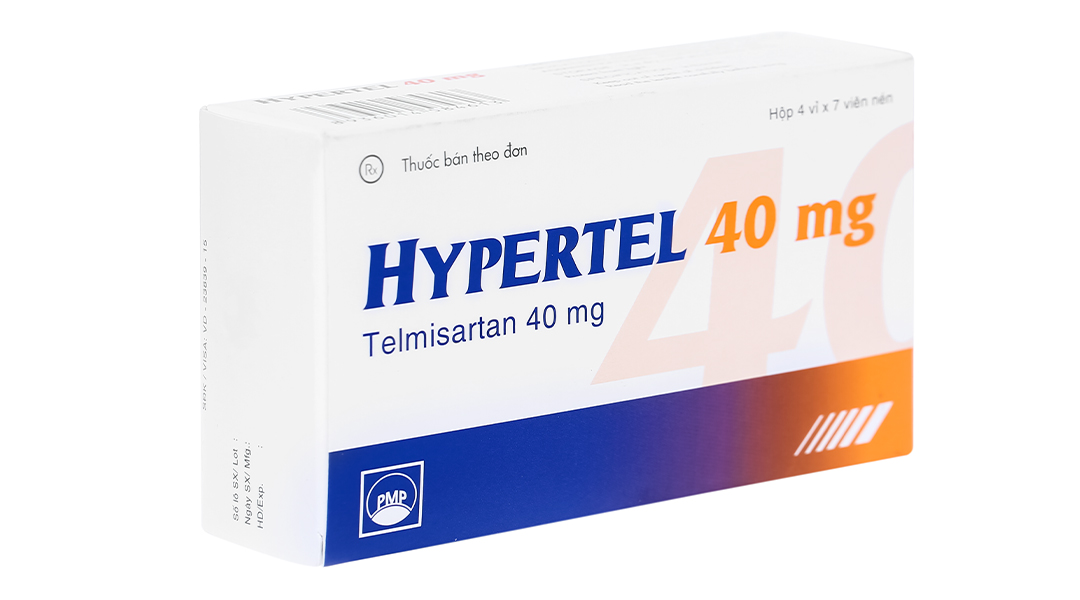 Hypertel 40mg trị tăng huyết áp