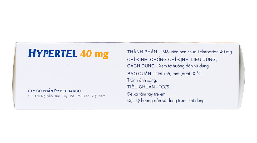 Hypertel 40mg trị tăng huyết áp