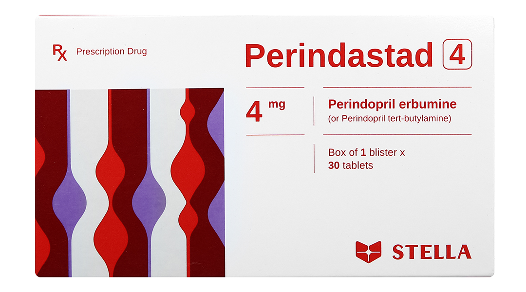 Perindastad 4 trị tăng huyết áp, suy tim