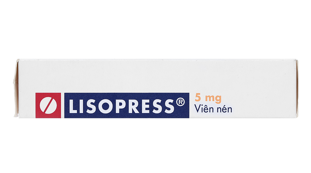 Lisopress 5mg trị tăng huyết áp, suy tim