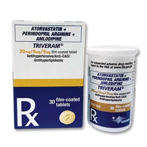 Traveram 20mg/5mg/5m điều trị tăng huyết áp