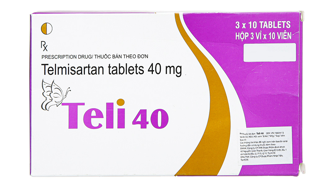 Teli 40 trị tăng huyết áp