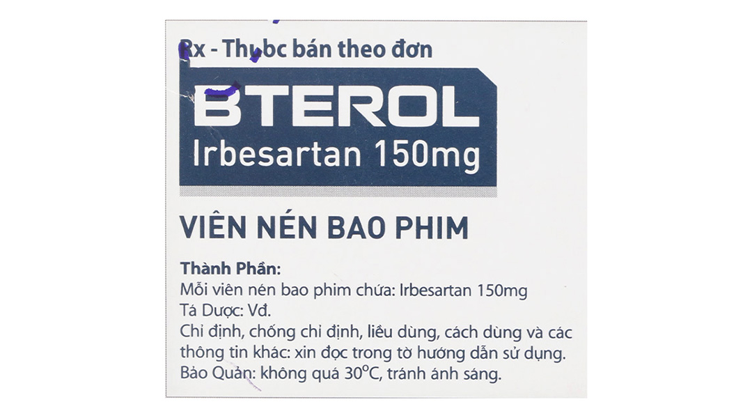 Bterol 150mg trị tăng huyết áp