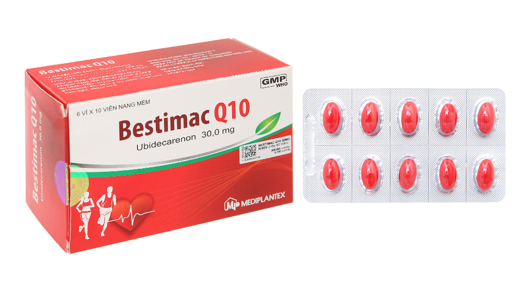 Bestimac Q10 30mg hỗ trợ điều trị tăng Cholesterol