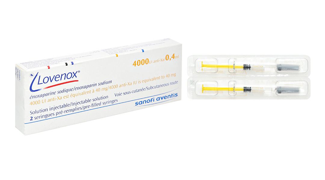 Dung dịch tiêm Lovenox 40mg/0.4ml dự phòng huyết khối