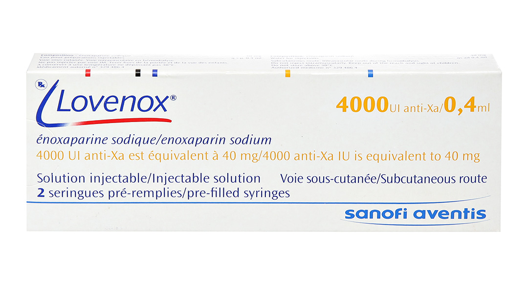 Dung dịch tiêm Lovenox 40mg/0.4ml dự phòng huyết khối