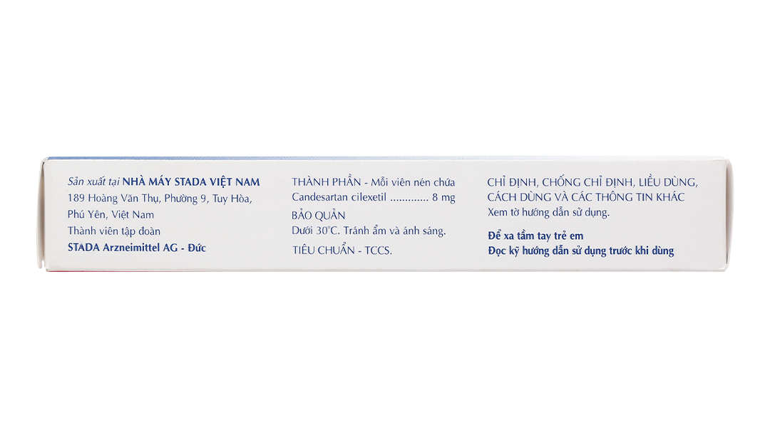 Candesartan Stada 8mg trị tăng huyết áp