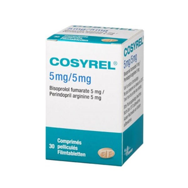 Cosyrel 5mg/5mg trị tăng huyết áp, suy tim mạn tính