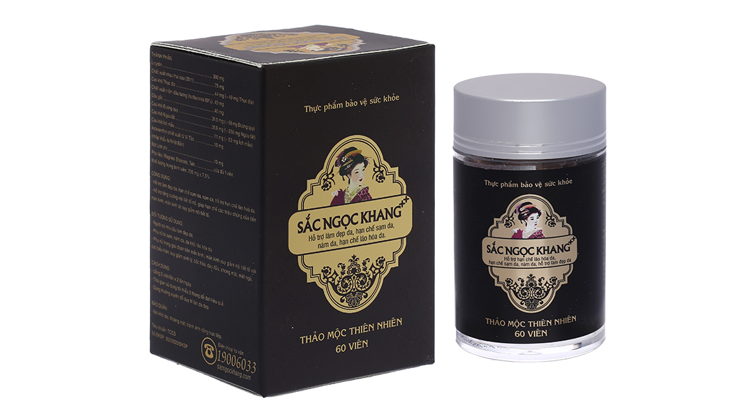 Sắc Ngọc Khang++ hạn chế lão hóa, giảm nám