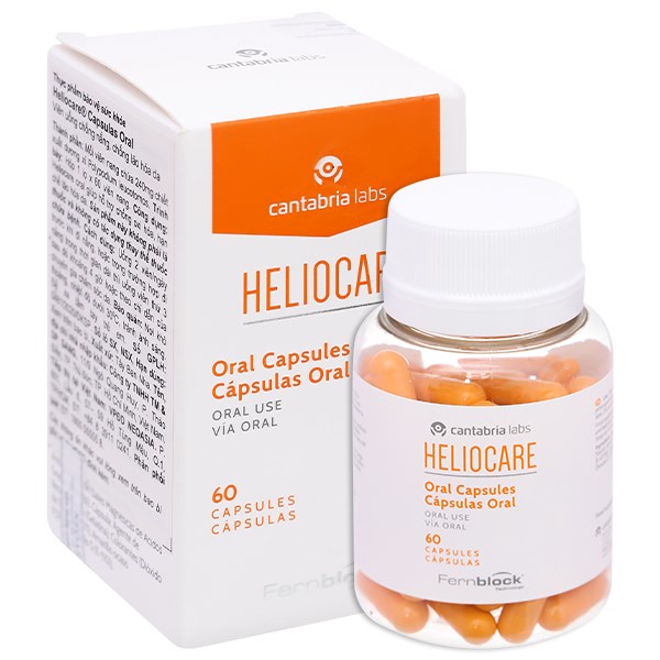 Heliocare Oral hộp 60 viên