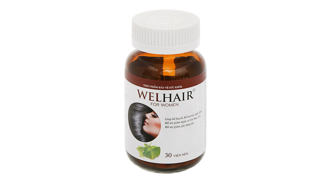 Welhair For Women giảm rụng tóc, tóc bạc sớm dành cho nữ