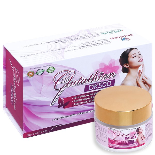 Thực phẩm bảo vệ sức khỏe Glutathion Dk500 08/2026