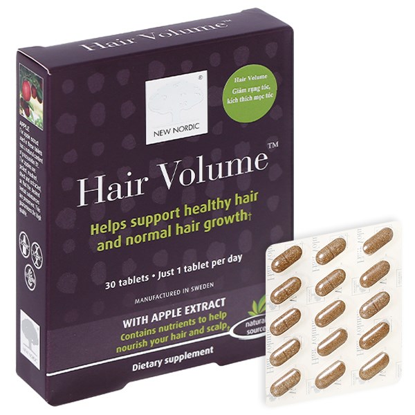 New Nordic Hair Volume hộp 30 viên giảm giá 10% - 04/2024