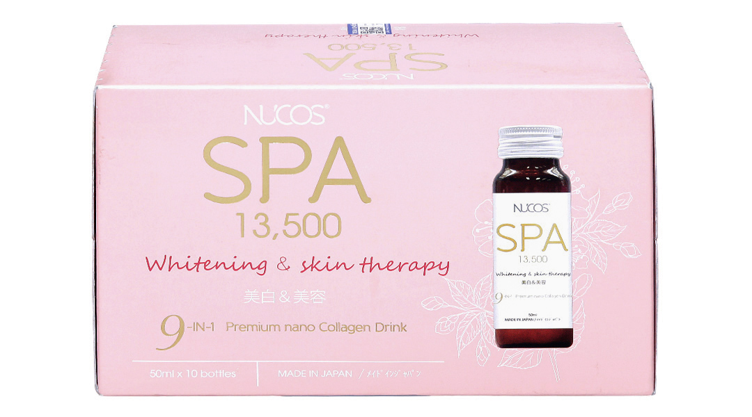 Nước uống Nucos Spa 13.500 hạn chế lão hóa, làm đẹp da