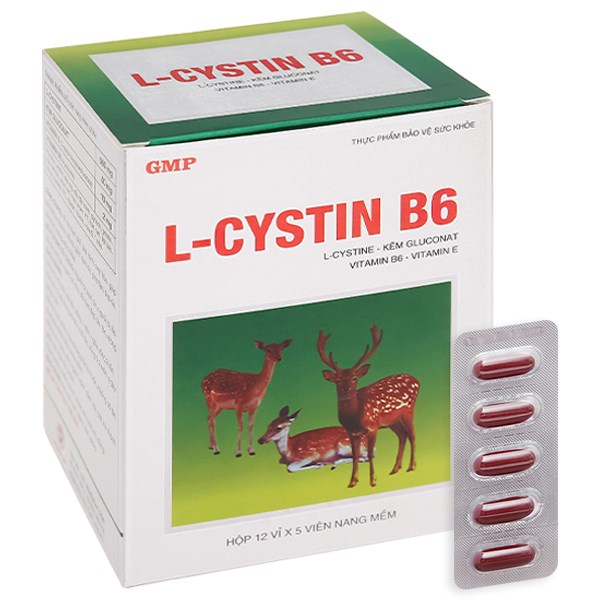 L-Cystin B6 làm đẹp da, tóc, móng
